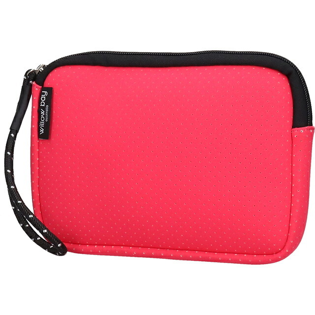 ウィローベイ ポーチ レディース ブランド WILLOWBAY リストレットクラッチ クラッチバッグ FUCHSIA PINK