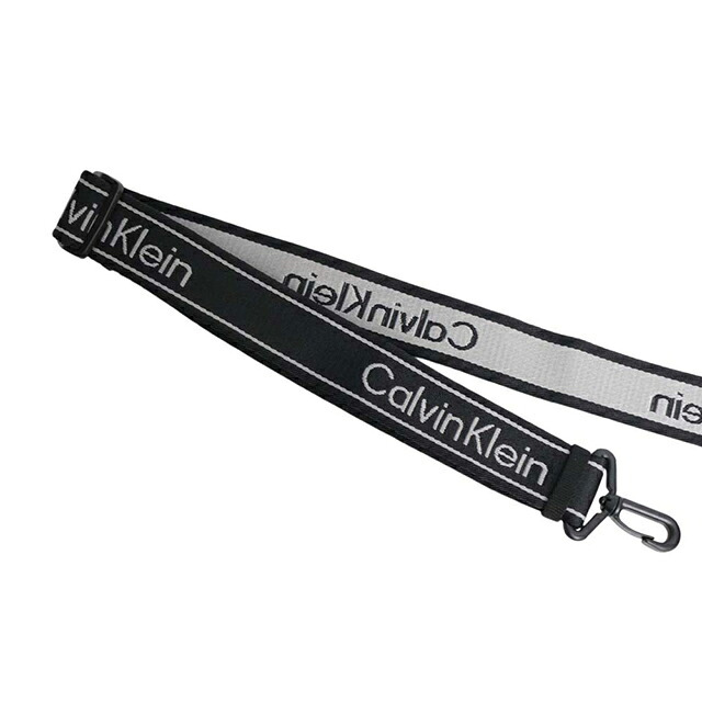カルバンクライン CALVIN KLEIN BOLD LOGO WEBBING SLING ショルダーバッグ lv04d3449g-ub1 メンズ BLACK