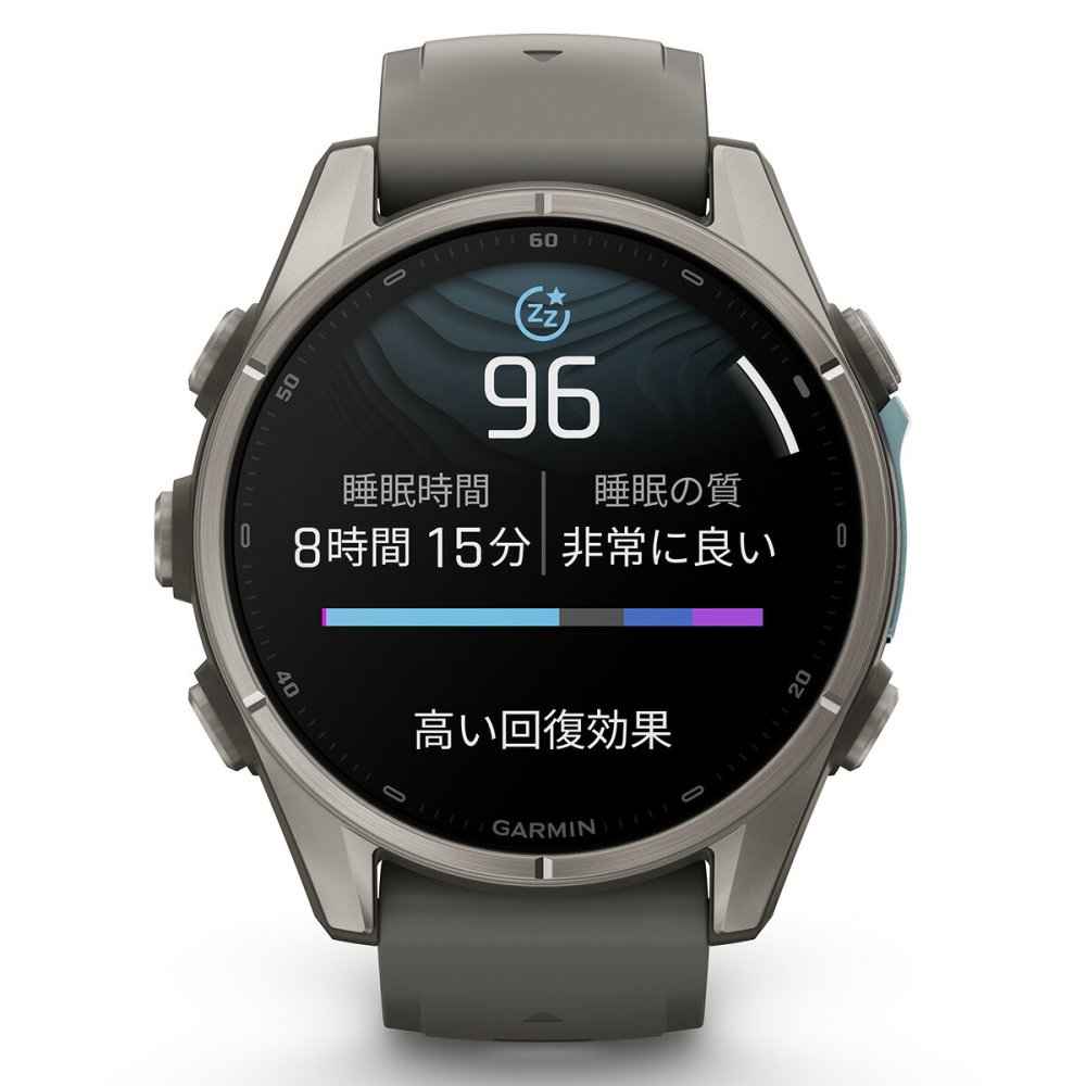 ガーミン GARMIN fenix 9 AMOLED 43mm フェニックス9 アモレッド 43mm GPS スマートウォッチ 010-04761-14 腕時計 Ti / Pebble Gray【2026 新作】