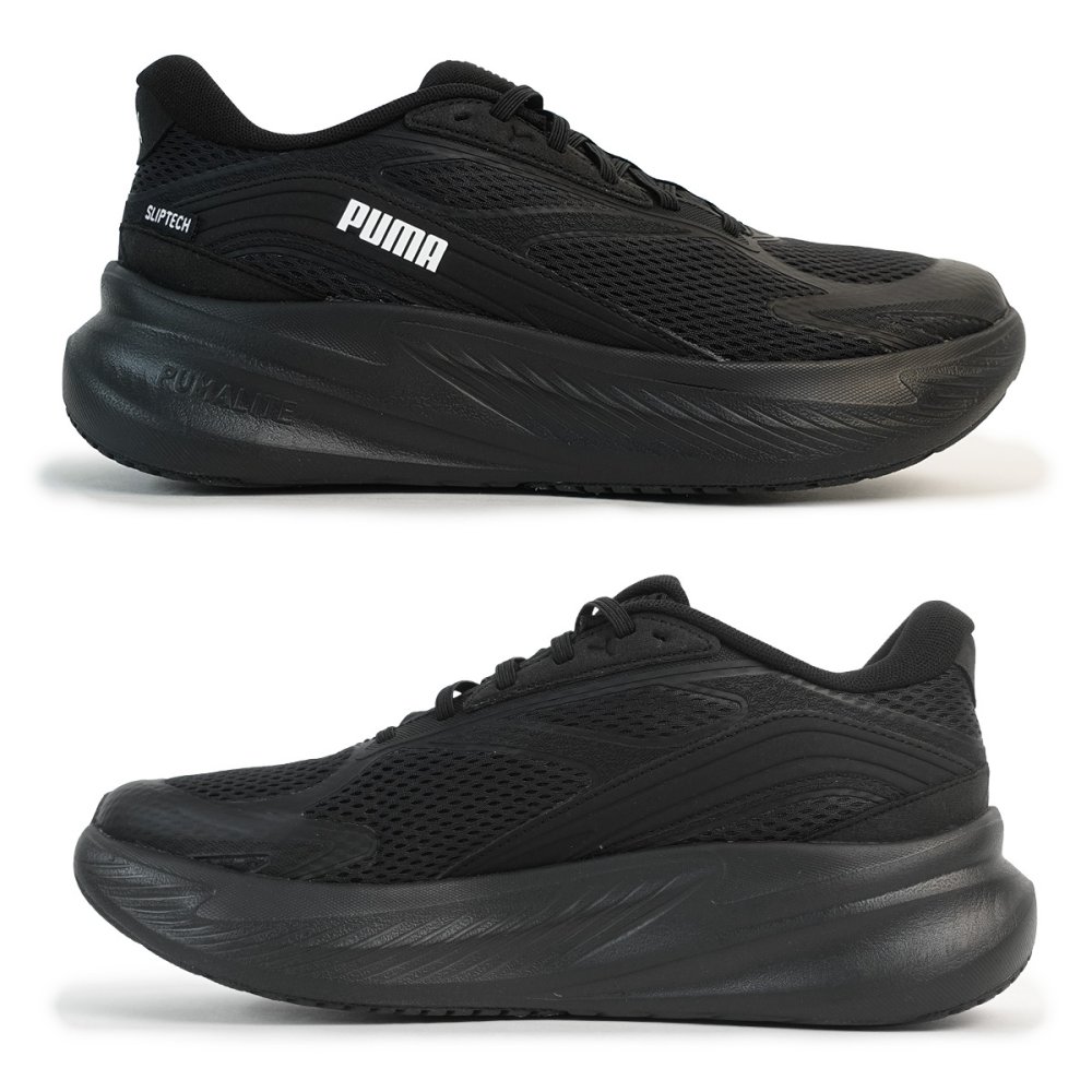 プーマ PUMA スニーカー メンズ マックスストライド ライト LS イーズイン ランニングシューズ 314049-01