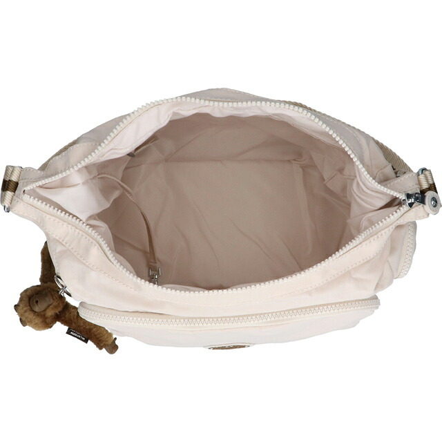 キプリング ショルダーバッグ レディース ブランド Kipling ガブ ロゴ ワンポイント 無地 KI5740-9LO Soft Sand