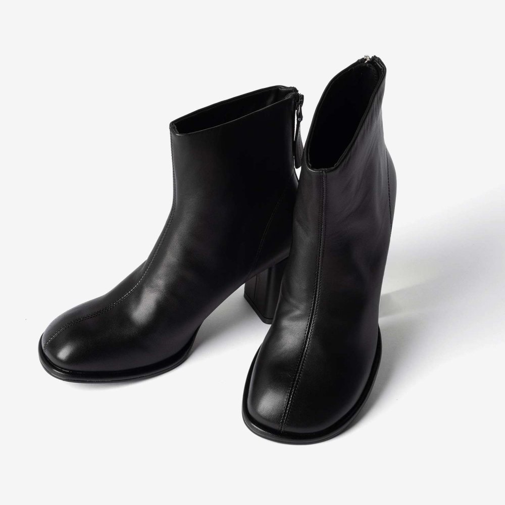 【正規品】 レメ REMME chunky boots チャンキーブーツ ZH-25W022-1-SO  ブーツ ショートブーツ ヒール レディース シューズ