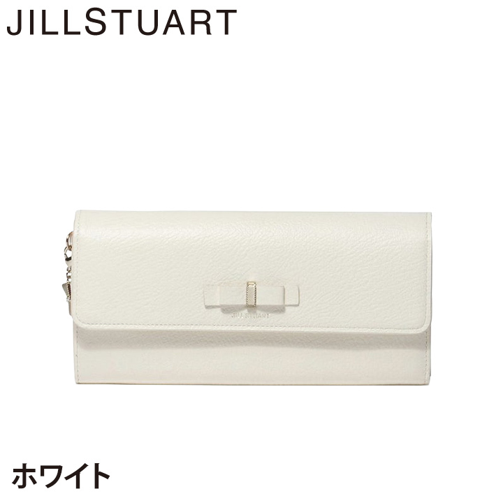 ジル スチュアート 財布 長財布 レディース 牛革 ミスティ かぶせ リボン 薄型 ギフト JILL STUART