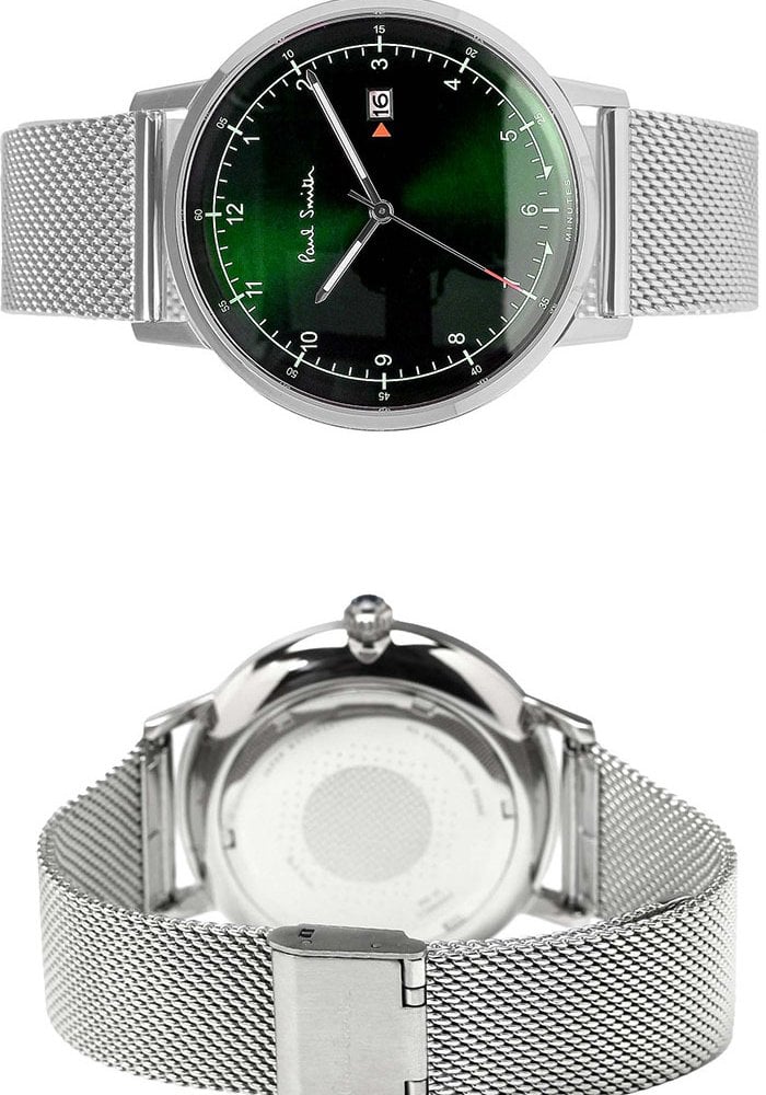 ポールスミス Paul Smith 腕時計 メンズ 41mm ステンレス クラシック ブランド 人気 ウォッチ プレゼント ゲージ GAUGE グリーン ブラック ネイビー シルバー
