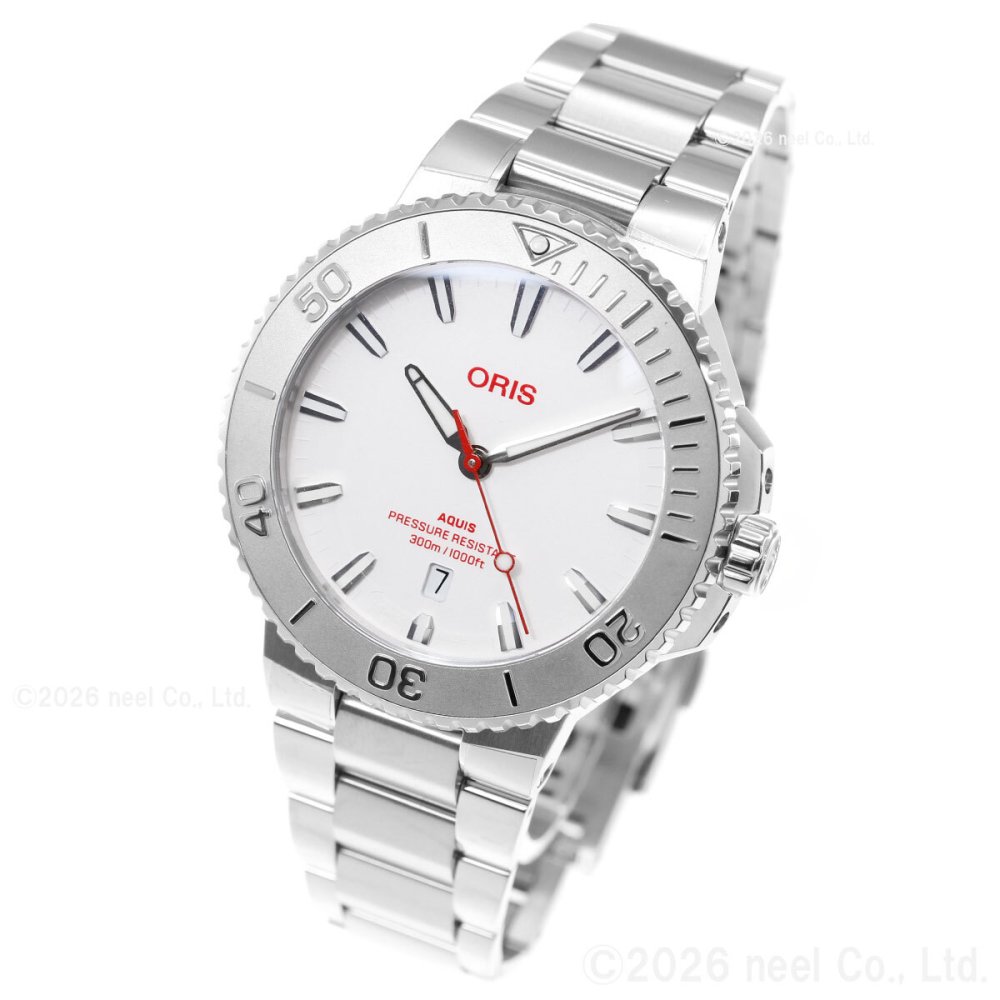 オリス ORIS アクイス ジャパンリミテッドエディション AQUIS JAPAN LIMITED EDITION 腕時計 自動巻 01 733 7789 4111-Set【2025 新作】