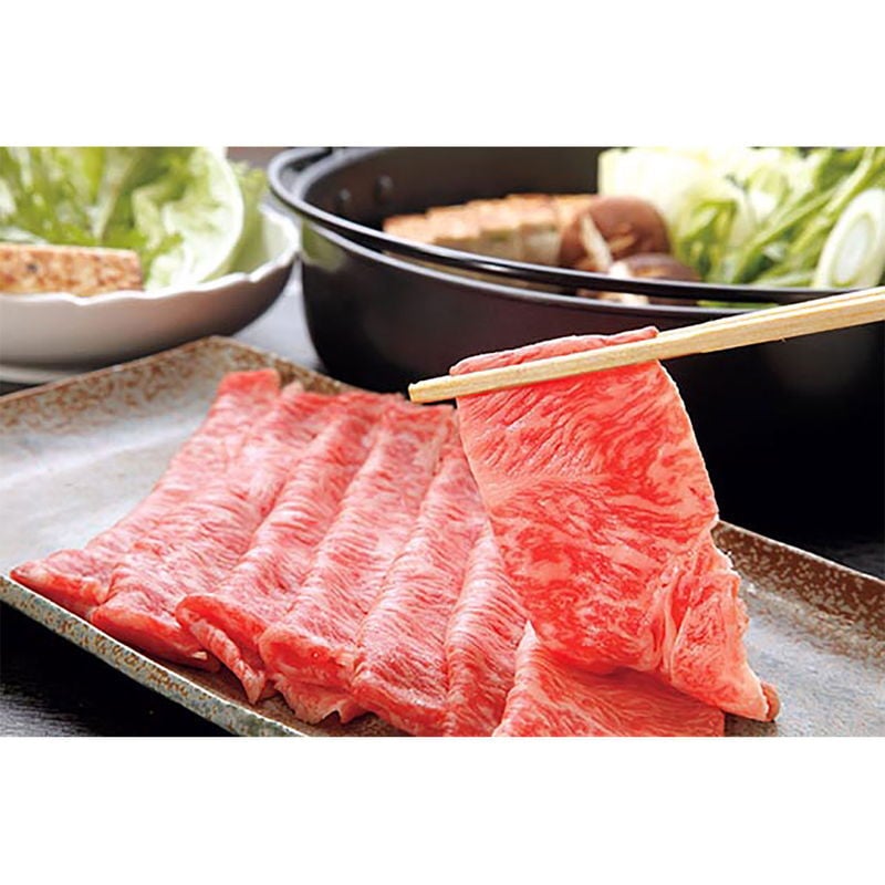 宮崎牛 すきやき肉 (ARE-045) [お中元][お歳暮] ※送料無料(北海道・沖縄・離島への配送不可)