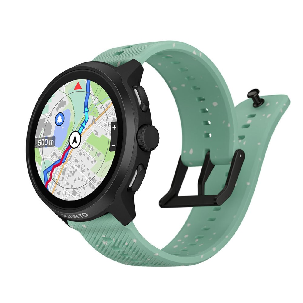 【選べるノベルティー付き】スント SUUNTO RUN 2 ALOE GREEN ラン ２ アロエグリーン 4GB SS051725000 シリコンバンド スマートウォッチ 腕時計 メンズ レディース【2026 新作】