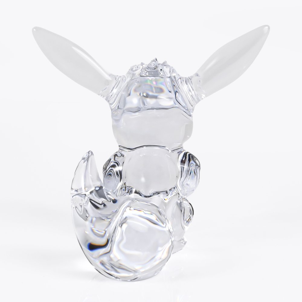 バカラ Baccarat クリスタル フィギュア ポケモン イーブイ ポケットモンスター クリア 2814797 インテリア オブジェ 置物【スペシャルラッピング660円(別売り)】 送別会 誕生日 お中元 還暦祝い 結婚祝い 結婚式 高級 父の日 母の日 成人祝い ホワイトデー
