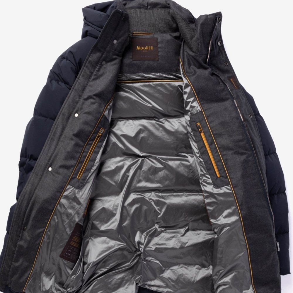 ムーレー MOORER ACQUA SERIES アクアシリーズ GRIMANI-STP グリマーニ MOUGI101297 TEPA023 ダウンジャケット ダウンパーカー ダウンコート メンズ アウター 防水 GRIMANI STP