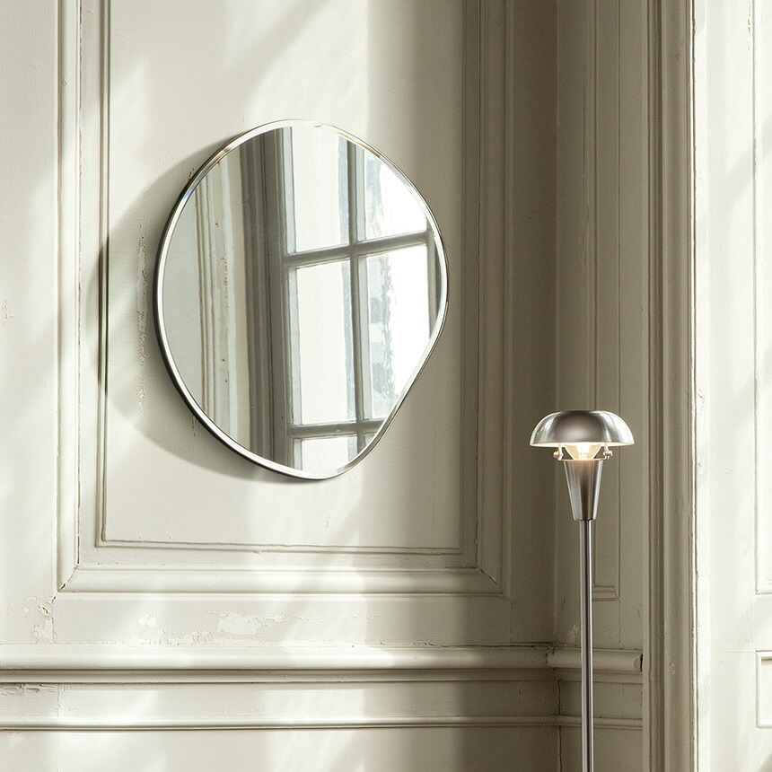 ferm LIVING ファームリビング 壁掛けミラー Pond Mirror ポンドミラー S 壁掛け鏡 北欧インテリア 家具 おしゃれ ミラー ウォールミラー 北欧ブランド 人気 おすすめ
