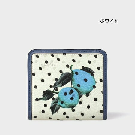 【無料ラッピング】 ポールスミス Paul Smith 財布 折財布 ペアーポルカ 2つ折り財布 ブランド 正規品 新品 ギフト プレゼント 人気 おすすめ 誕生日 記念日 クリスマス 送料無料 psm522575