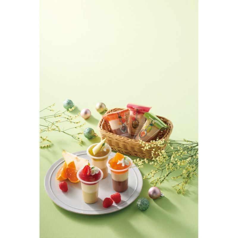 【ギフト対応無料】お歳暮・冬ギフト ひととえ 3層デザートプリンパフェ (PPA-30) ※送料無料(北海道・沖縄は除く)