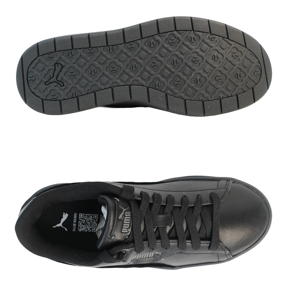 プーマ PUMA  レディース 厚底 スニーカー PUMA スマッシュ ベル ベロア ローカット シューズ 靴 408868-01 ブラック SMASH BELLE VELOR