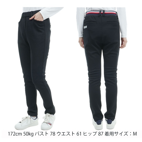 トミーヒルフィガー ゴルフ レディース ダンボール スリムパンツ TOMMY HILFIGER GOLF THLA463 秋冬モデル お誕生日祝い お祝い 記念品 30代 40代 50代 60代 母の日 お母さん 還暦祝い 敬老の日 彼女 人気プレゼント プレゼント