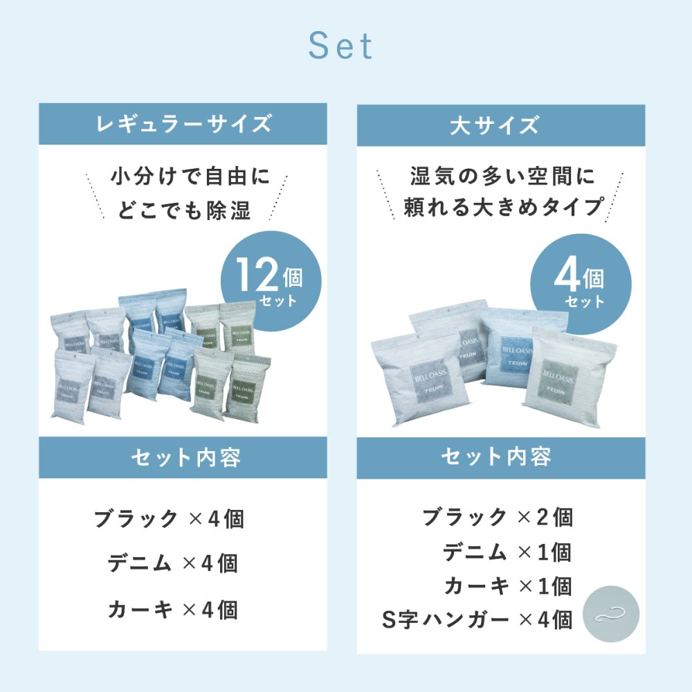 除湿剤 テイジン 乾っとソフトパックドライ TEIJIN 帝人 ベルオアシス 繰り返し使える 半永久除湿 日本製 吸湿 除湿 抗菌 湿気取り 調湿 乾燥剤 クローゼット 押入れ 衣装ケース 靴箱 収納 衣類 布団 靴 湿気対策 コンパクト ミニ 大サイズ 省スペース 
