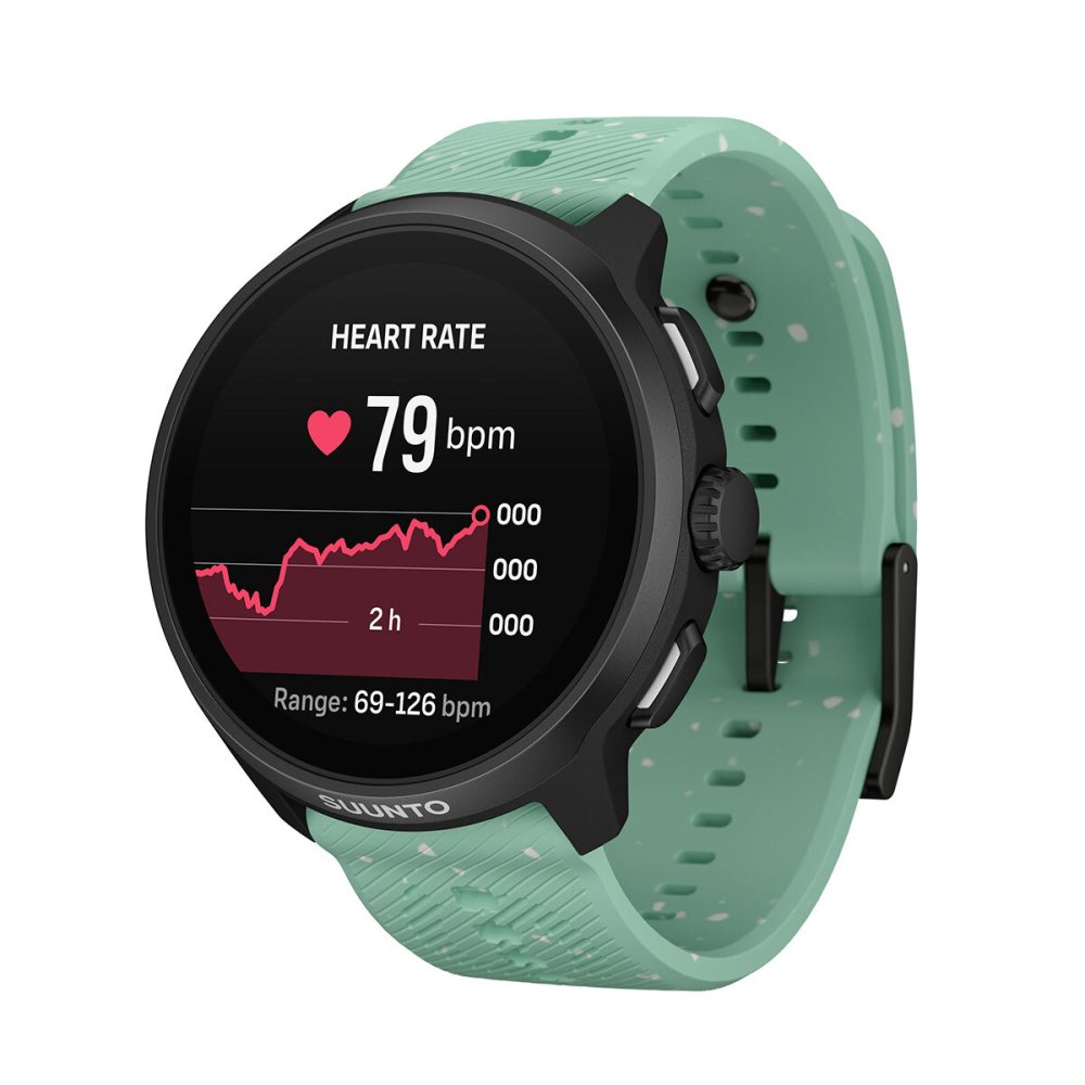 【選べるノベルティー付き】スント SUUNTO RUN 2 ALOE GREEN ラン ２ アロエグリーン 4GB SS051725000 シリコンバンド スマートウォッチ 腕時計 メンズ レディース【2026 新作】