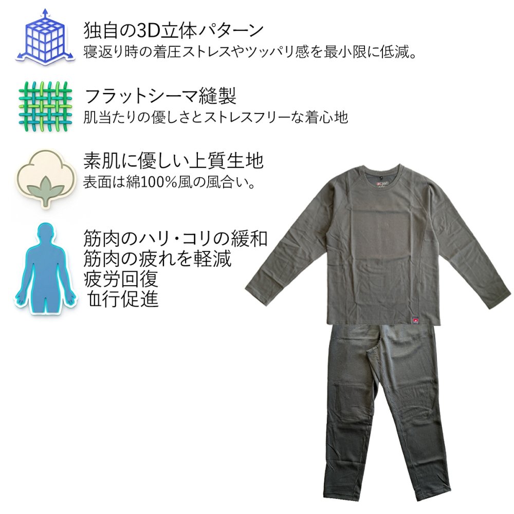 【敬老の日 ギフト】ワークマン リカバリーウェア 上下セット レディース 疲労回復 パジャマ ルームウェア 長袖 部屋着 血行促進 快眠 安眠 祖母 母 プレゼント おばあちゃん 60代 70代 80代 シニア 健康グッズ 実用的