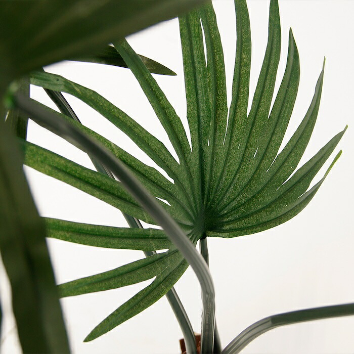観葉植物 造花 シュロチク BROWN 全高約120cm 大型 フェイクグリーン 本物そっくり おしゃれ インテリア 人工観葉植物 アーティフィシャルグリーン オフィス 店舗 ホテル 開店祝い 室内 棕櫚竹 ヤシ フェイク