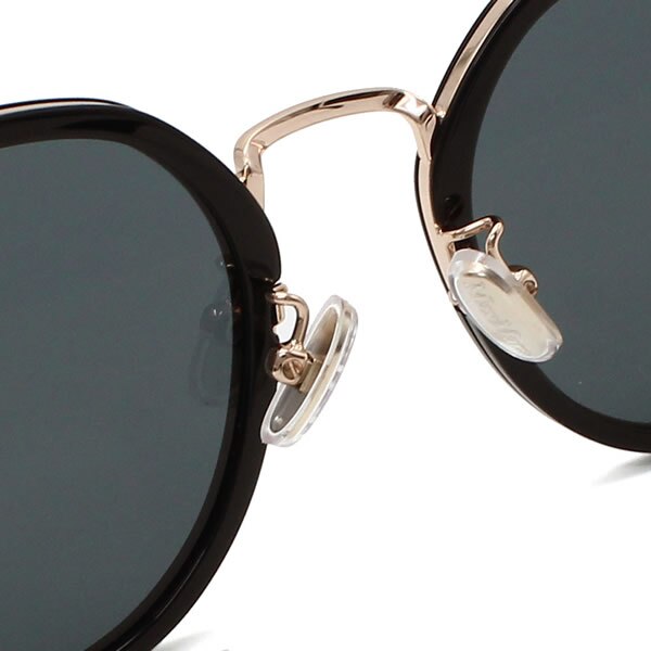 マックスマーラ サングラス MAX MARA MM0147-K/S 01A 54 サングラス ノーズパット MM0147K-01A-54 ブラック グレー ユニセックス