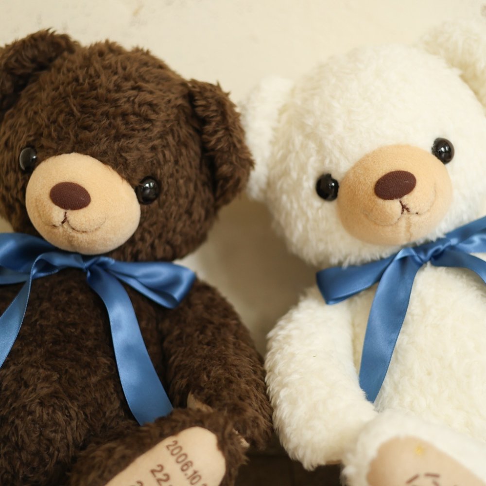 ココ体重ベア2体セット｜結婚式でご両親へ贈るウェディングペアギフト