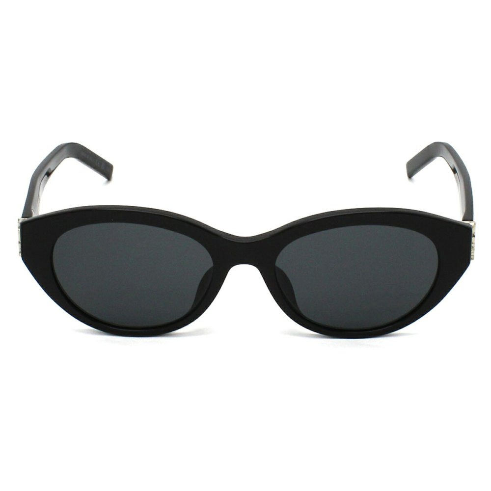 サンローラン Saint Laurent サングラス アジアンフィット UVカット アイウェア キャットアイ フォックス SL M148/F-001 メンズ レディース ユニセックス ブラック 国内正規品