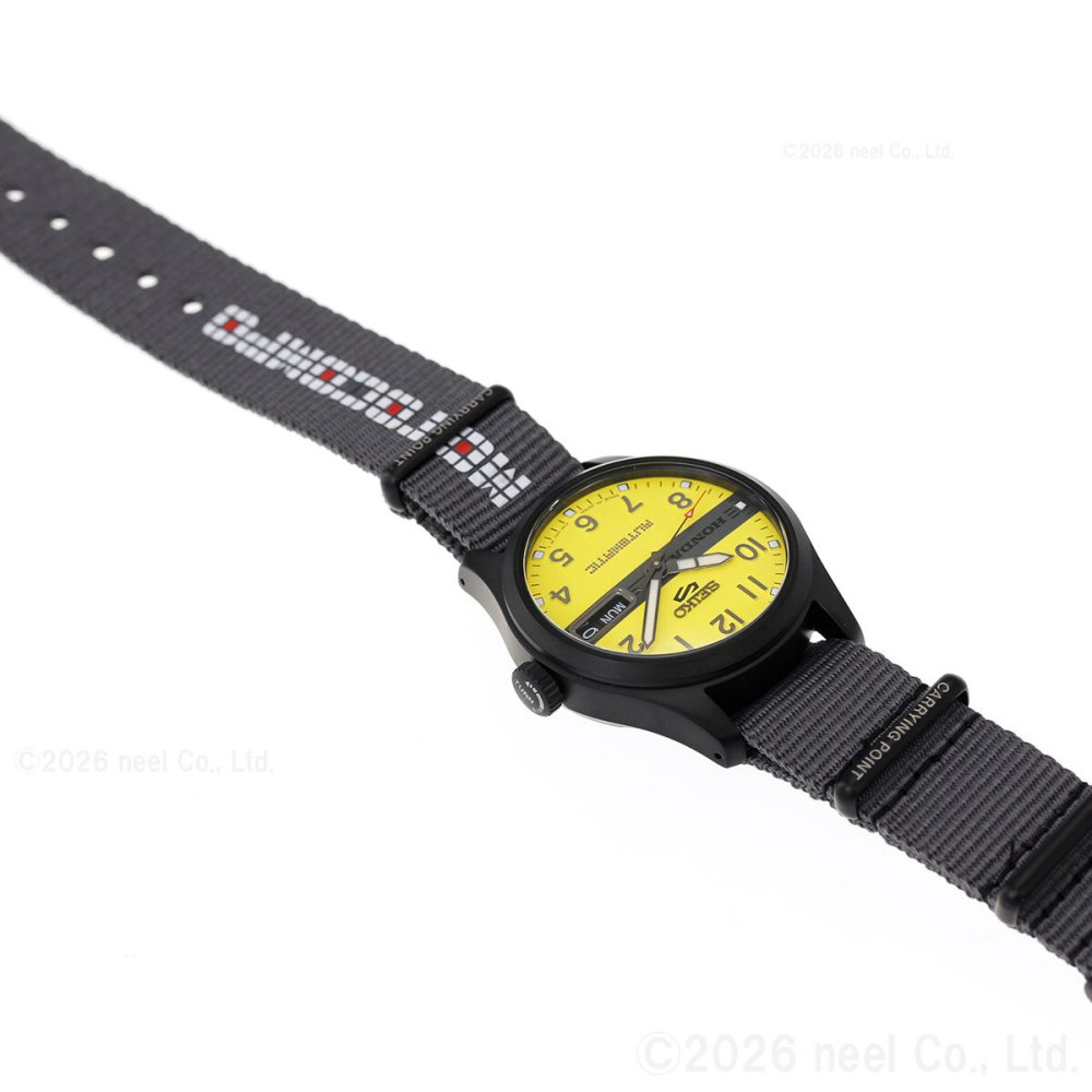セイコー5 スポーツ SEIKO 5 SPORTS 自動巻き MOTOCOMPO コラボ限定 腕時計 メンズ セイコーファイブ フィールド Field Series HDB010J モトコンポ【2026 新作】