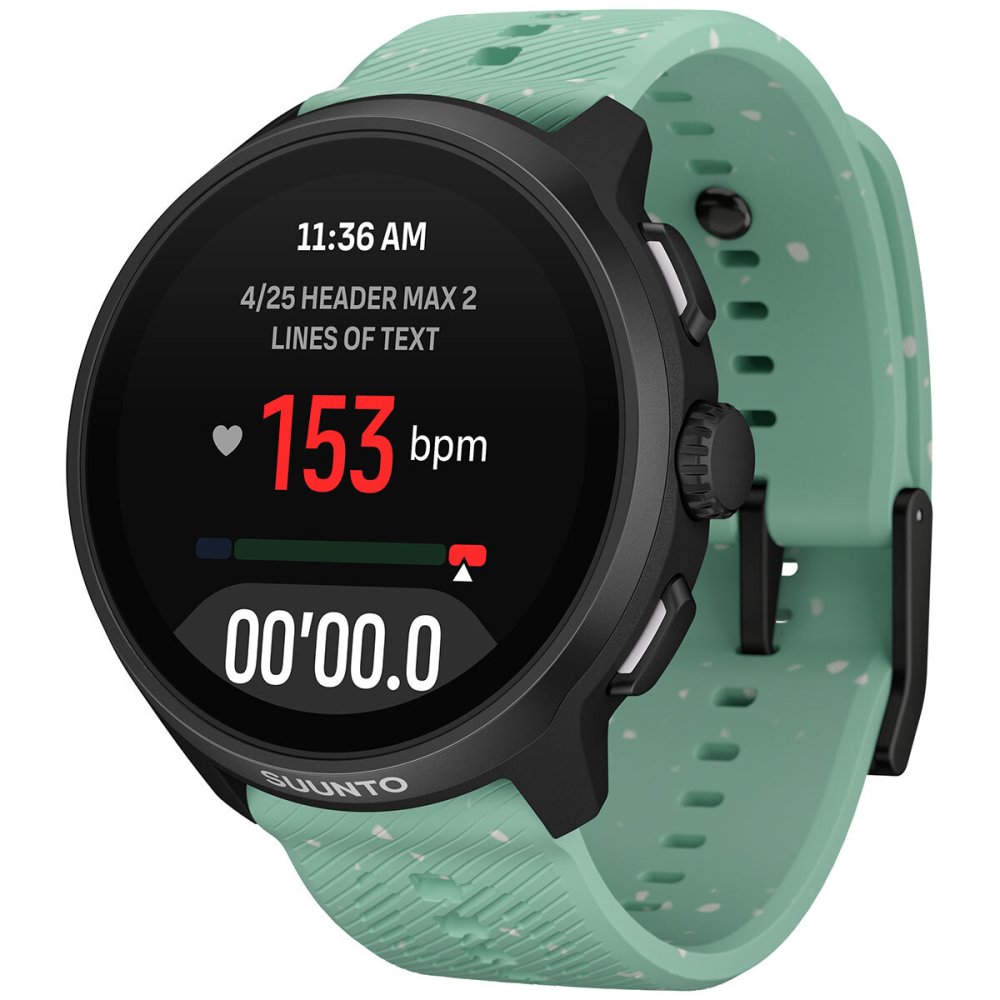 【選べるノベルティー付き】スント SUUNTO RUN 2 ALOE GREEN ラン ２ アロエグリーン 4GB SS051725000 シリコンバンド スマートウォッチ 腕時計 メンズ レディース【2026 新作】