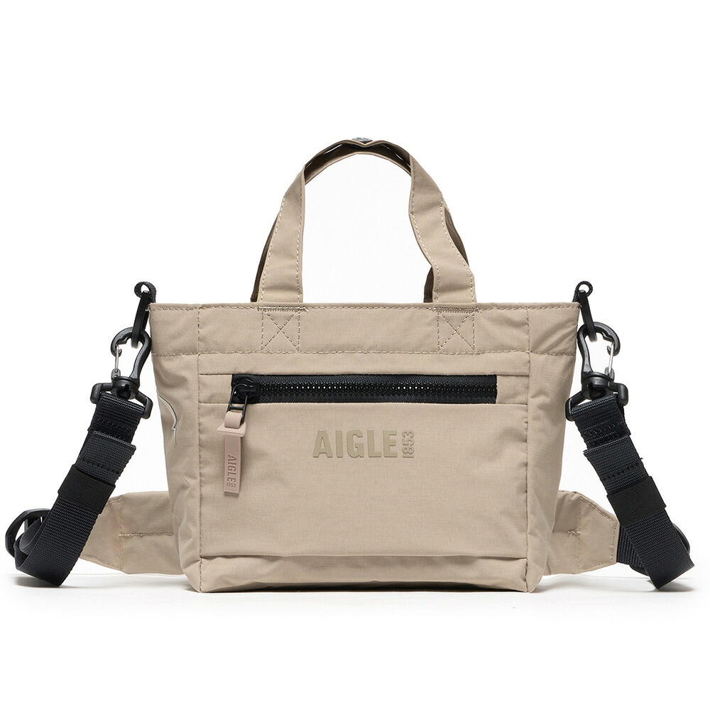 エーグル AIGLE ミニトートバッグ CITY 撥水 2WAYミニショルダーバッグ 2L リサイクルナイロン ショルダーバッグ 手持ち メンズ レディース ZNHBX52