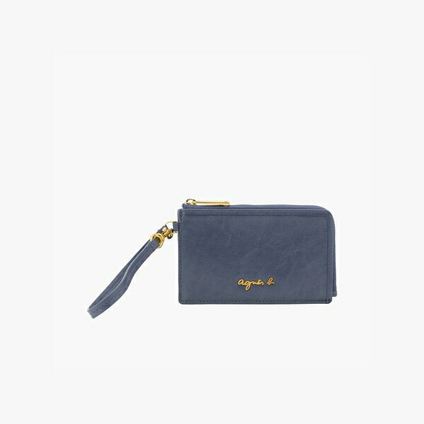 【無料ラッピング】 アニエスベー agnes b 財布 カードケース ミニ財布 レザー フラグメントケース Nathalie ブルーブランド 正規品 新品 ギフト プレゼント 人気 おすすめ 誕生日 記念日 クリスマス 送料無料 abb522293