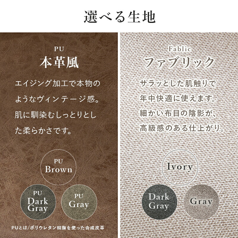 ダイニングチェア LC-4861 幅48cm 奥行き51cm 高さ78cm 座面高さ43cm 1脚 単品 デスクチェア 椅子 チェア 本革風 ヴィンテージ調 ファブリック 360°回転 省スペース ワイド インテリア カフェ レストラン 新生活