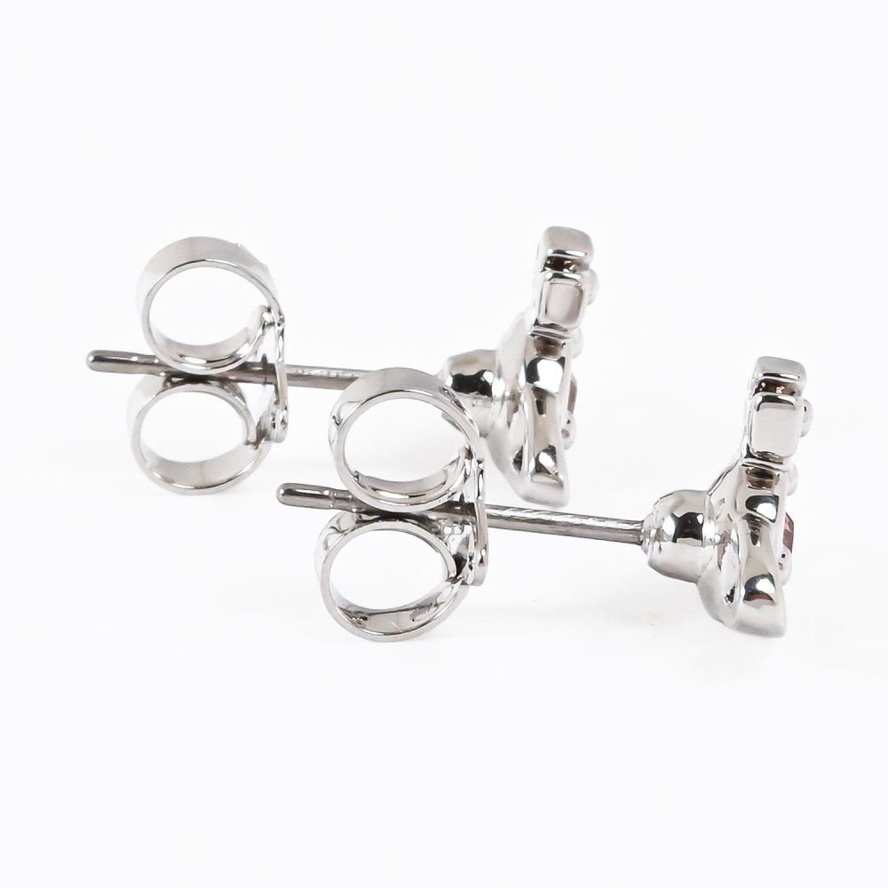ヴィヴィアンウエストウッド Vivienne Westwood ピアス イヤリング ナノ ソリティア レディース シルバー ローズ 6201003702P783 ジュエリー 送別会 誕生日 結婚祝い 結婚式 彼氏 息子 夫 男性 高級 父の日 母の日【スペシャルラッピング660円(別売り)】 即日発送 彼氏 財布 バレンタイン