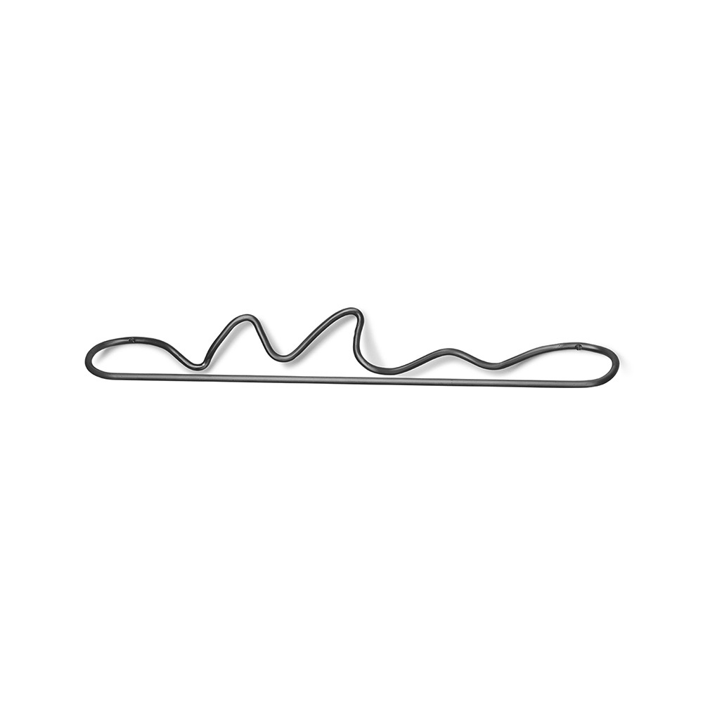ferm LIVING ファームリビング タオルハンガー Curvature 壁掛けおしゃれ ウォールハンガー 真鍮 北欧 雑貨 インテリア キッチン バスルーム うねうね ホテルライク フェミニン