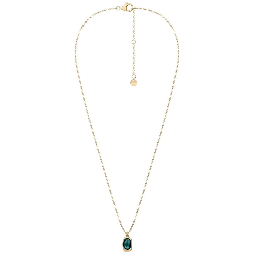 スカーゲン SKAGEN Sofie Sea Glass アクセサリー ネックレス ペンダント ゴールドトーン レディース SKJ1913710