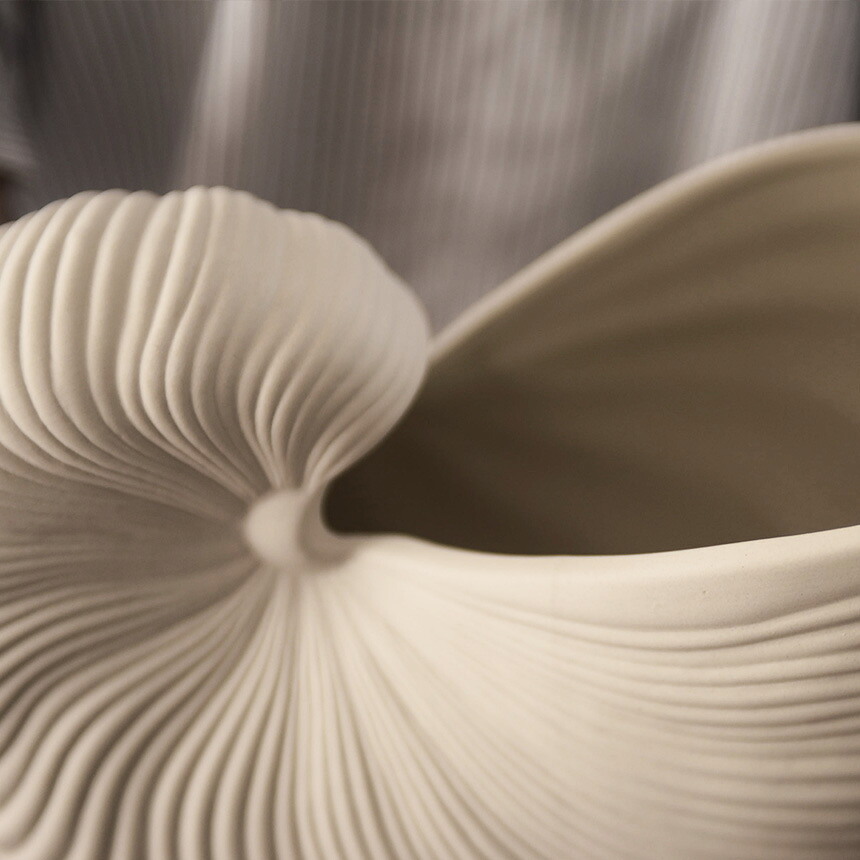 ferm LIVING ファームリビング シェルポット Shell Pot 北欧人気 オブジェ 置物 飾り インテリア 雑貨 デンマーク おすすめ プレゼント ギフト 北欧雑貨 オウムガイ 貝 デザイン 貝殻 インテリア雑貨