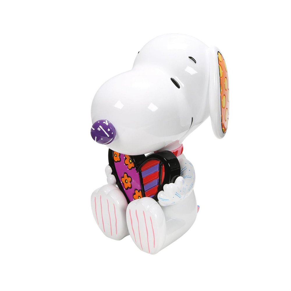 ロメロ ブリット Romero Britto ピーナッツ ブリット Peanuts Britto スヌーピー ハート スタチュー 置物 フィギュア 人形 6019025 インテリア