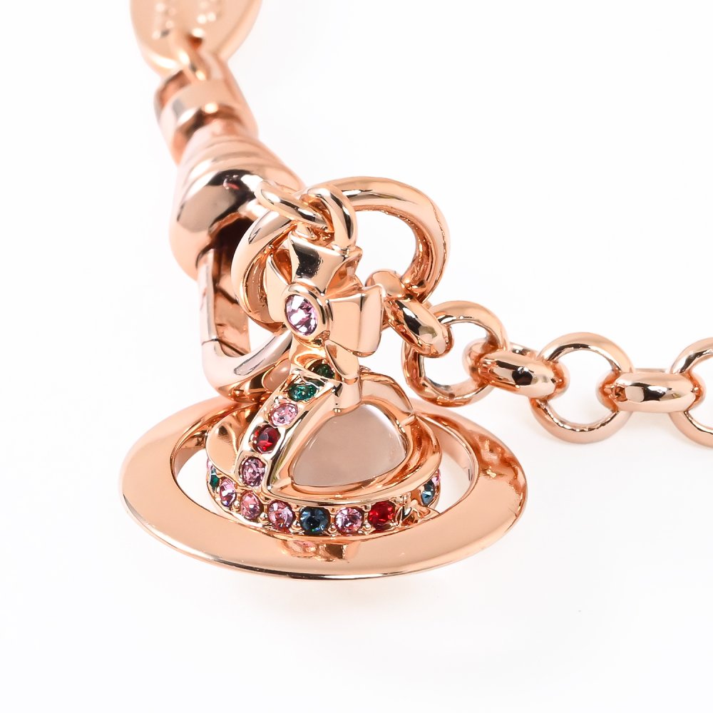 ヴィヴィアンウエストウッド Vivienne Westwood ブレスレット バングル NEW PETITE ORB レディース ピンクゴールド 6102005702G002 CN ジュエリー 送別会 誕生日 結婚祝い 結婚式 彼氏 息子 夫 男性 高級 父の日 母の日【スペシャルラッピング660円(別売り)】 即日発送 彼氏 財布 バレンタイン