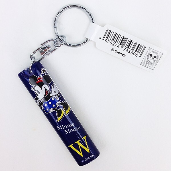 ディズニー ミッキー＆ミニー イニシャルキーホルダー W グッズ  (MCOR)