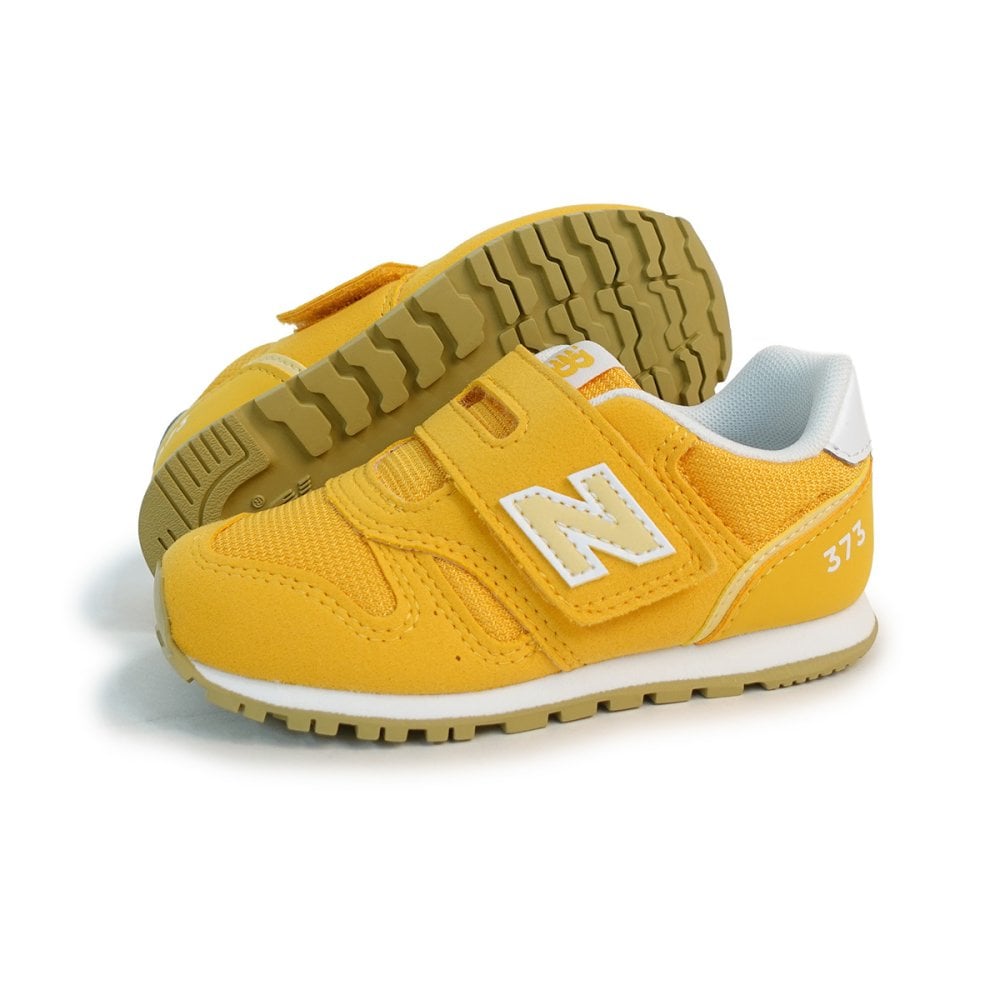 ニューバランス new balance 373 スニーカー 子供靴 ベビー シューズ 運動靴 靴 出産祝い 女の子 NB I373 7F9 W イエロー 運動会 通園 遠足