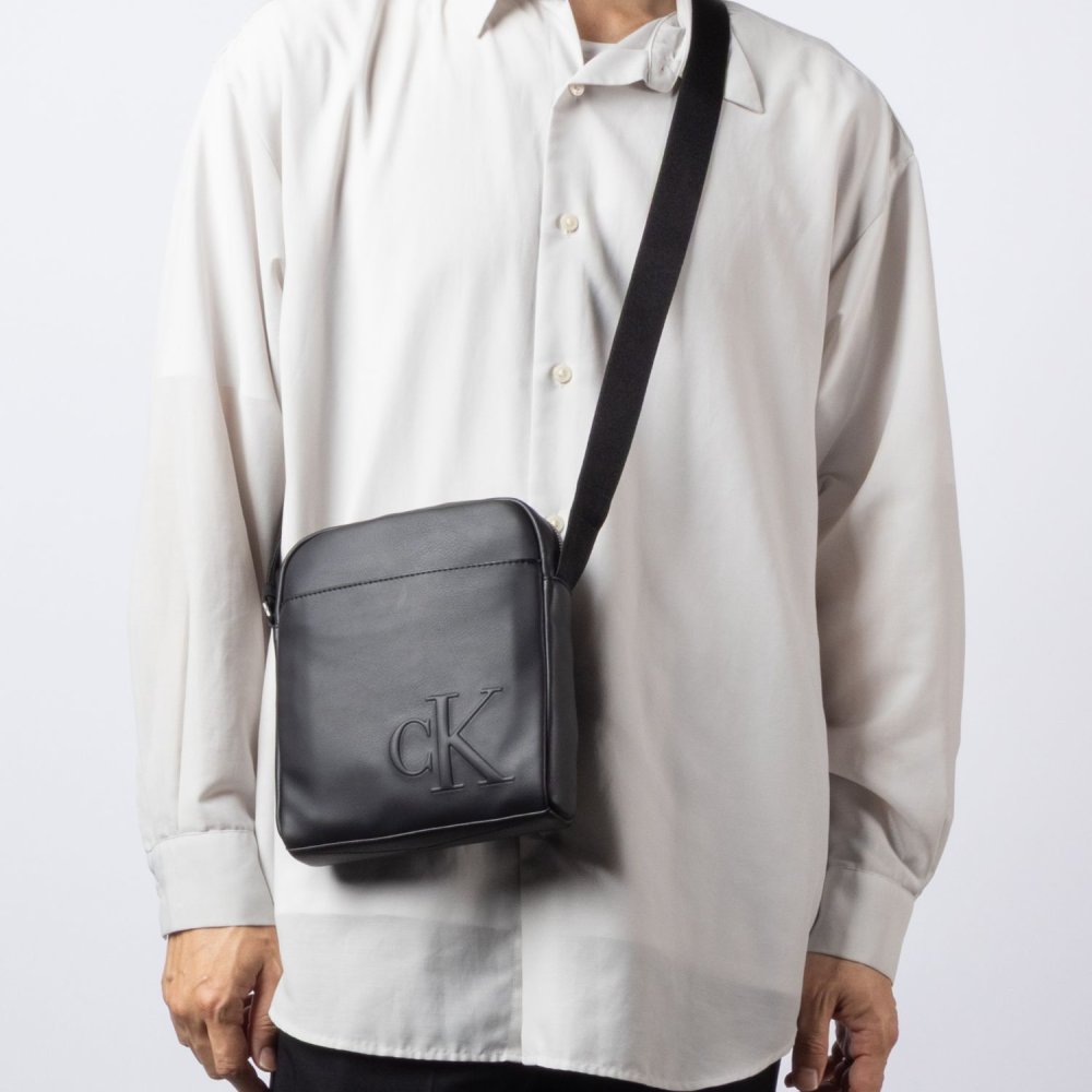 カルバンクライン Calvin Klein BOLD CK REPORTER ボールド CK リポーター LV04D3248G ショルダーバッグ メンズ バッグ