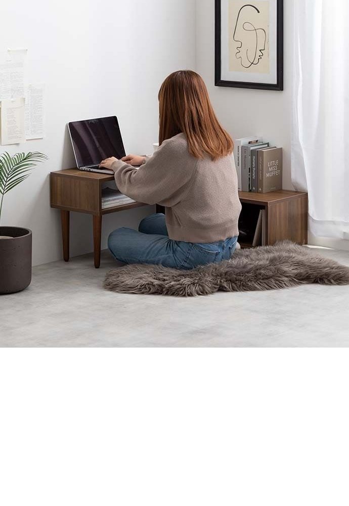 テレビ台 テレビボード 伸縮型 伸縮 ナチュラル 幅75cm 奥行30cm 高さ40cm おしゃれ コーナー ローボード 収納 棚 テレビラック TV台 木製 パソコン台 TVボード ロータイプ 一人暮らし 送料無料