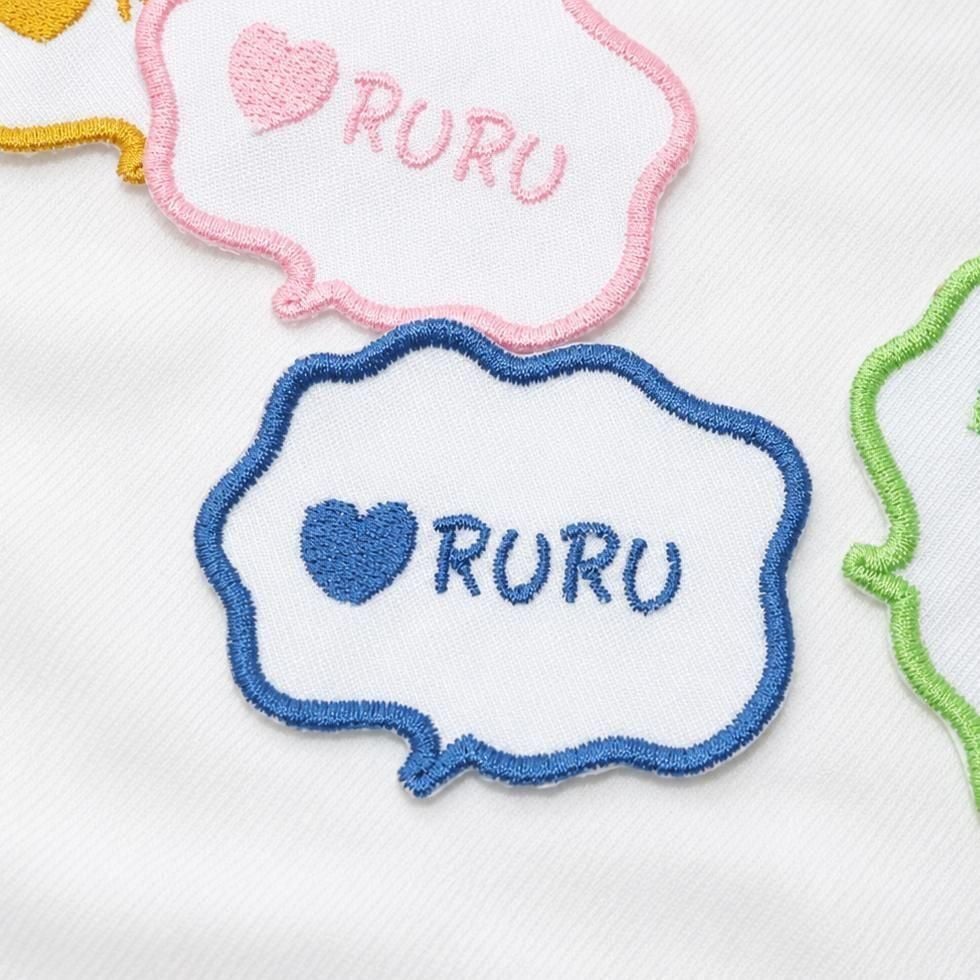 ペット 名入れ ワッペン 5色セット｜犬 猫 お名前刺繍 アイロン接着【送料無料】