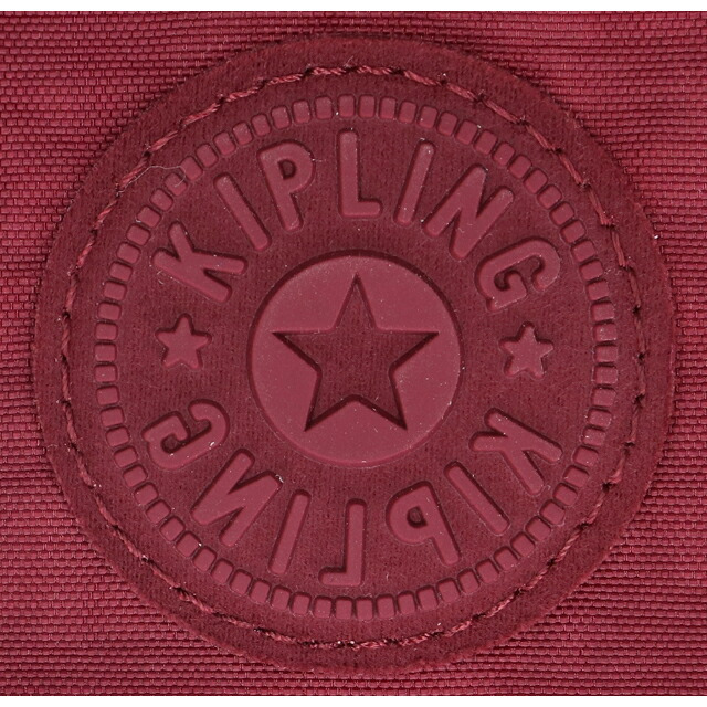 キプリング ショルダーバッグ レディース ブランド Kipling アルト ロゴ ワンポイント 無地 K19911-5FW Lounge Wine 赤