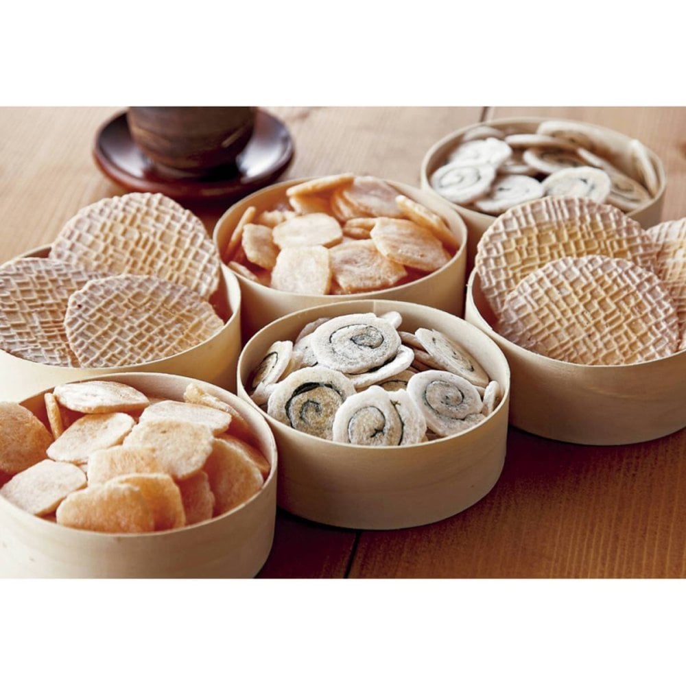 華優雅 えびせん ギフトセット 計14点入 せんべい 個包装 和菓子 えび煎餅 ノンフライ製法【沖縄県・離島 配送不可】