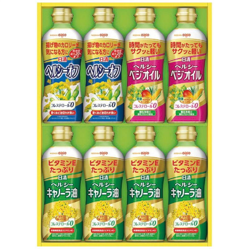 【ギフト対応無料】お歳暮・冬ギフト 日清オイリオ ヘルシーオイルギフト OP-40N (OP-40N) ※送料無料(北海道・沖縄は除く)