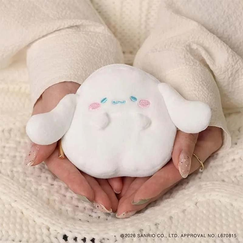 PUKUMARU チャームポーチ ぷくまる サンリオ ミニポーチ バッグチャーム 小物入れ キーホルダー マスコットポーチ シナモロール クロミ ハローキティ ポムポムプリン マイメロディ ポチャッコ ハンギョドン ウサハナ キャラクター かわいい 高校生 鍵