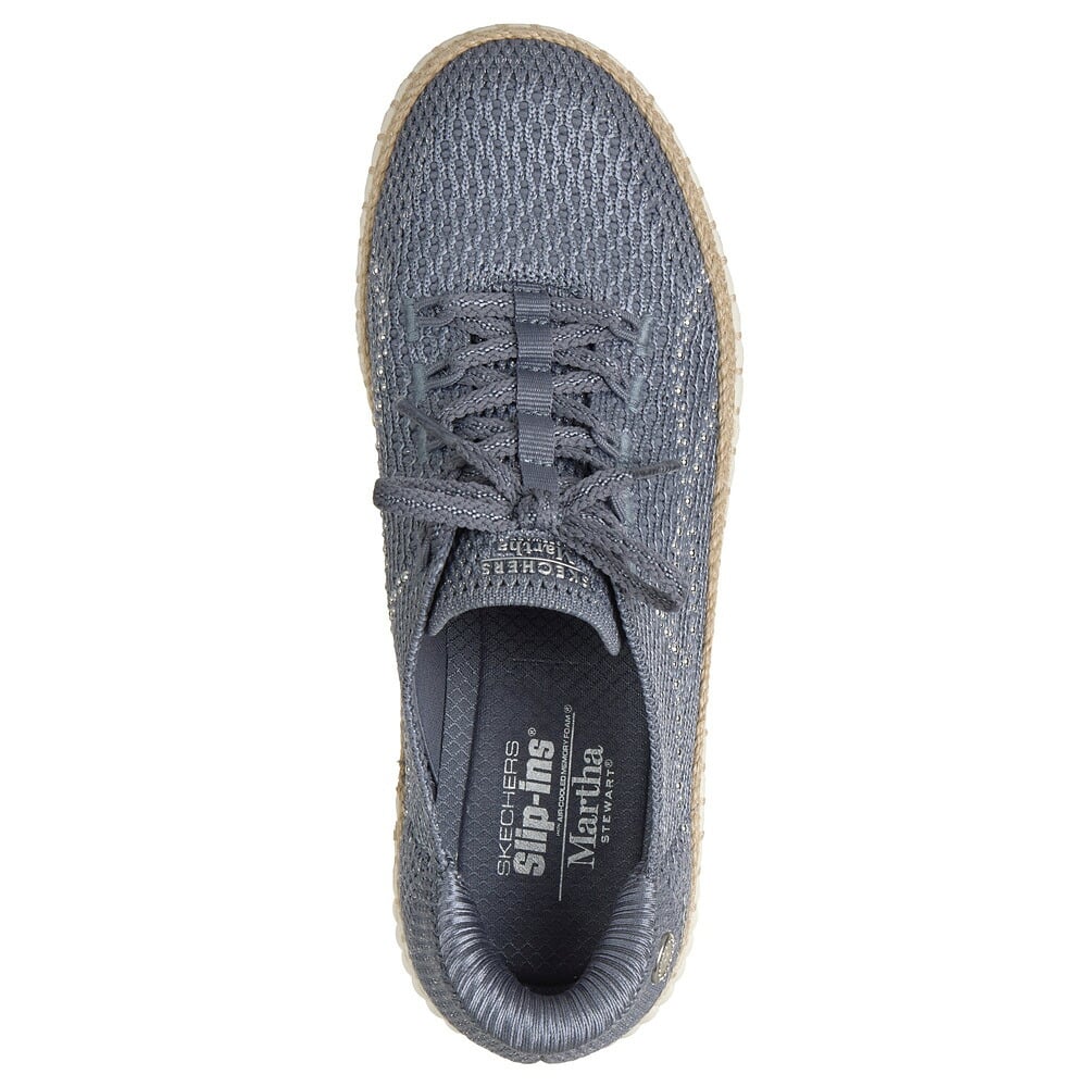 スケッチャーズ スリップインズ レディース スニーカー マーサスチュワート ウィルシャー BLVD リーガル SKECHERS Slip-ins 159412 ハンズフリー 手を使わずに履ける 靴 ノーマル幅