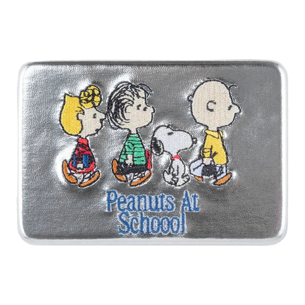 スヌーピー アクセサリーケース SNOOPY ジュエリーケース コンパクトミラー ミラー付き マルチケース コンパクト ミラーケース 小物ケース 仕切り付き 持ち運び 旅行 携帯用 メタリック おしゃれ かわいい 刺繍 起毛 鏡 ゴールド シルバー パープル 誕生日 プレゼント ギフト