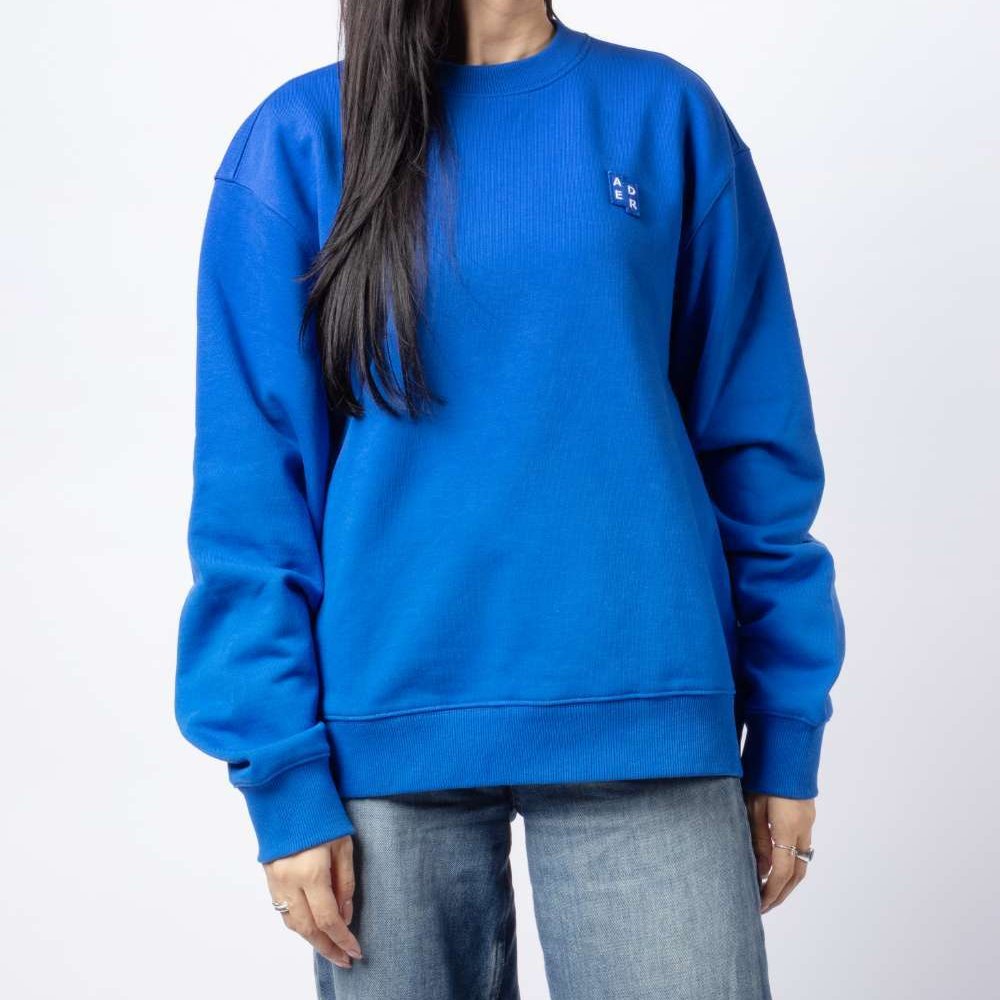 アーダーエラー ADERERROR SIG BL TAG SWEATSHIRT 01 シグ ブルー タグ スウェットシャツ BO42FYSW0101 トレーナー ユニセックス トップス