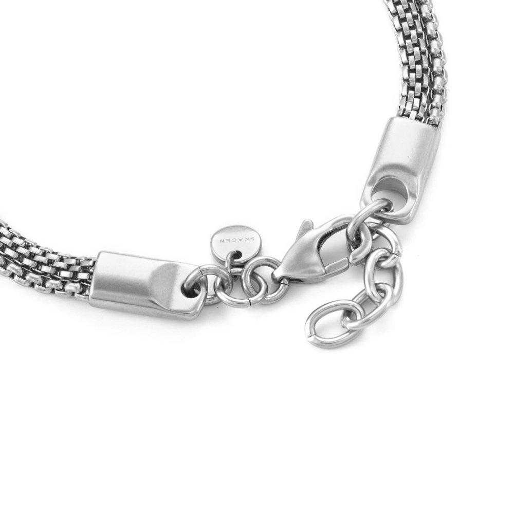 スカーゲン SKAGEN Tov Mesh アクセサリー ブレスレット シルバートーン メンズ SKJM0235040