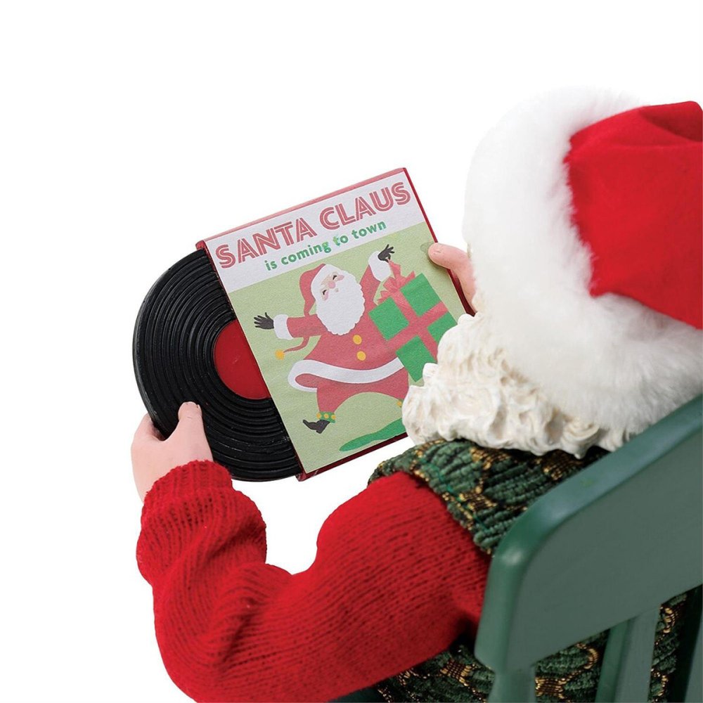 Christmas Grooves 24.1cm | サンタ サンタクロース 人形 置物 フィギュア クリスマス ホリデー Possible Dreams 正規輸入品